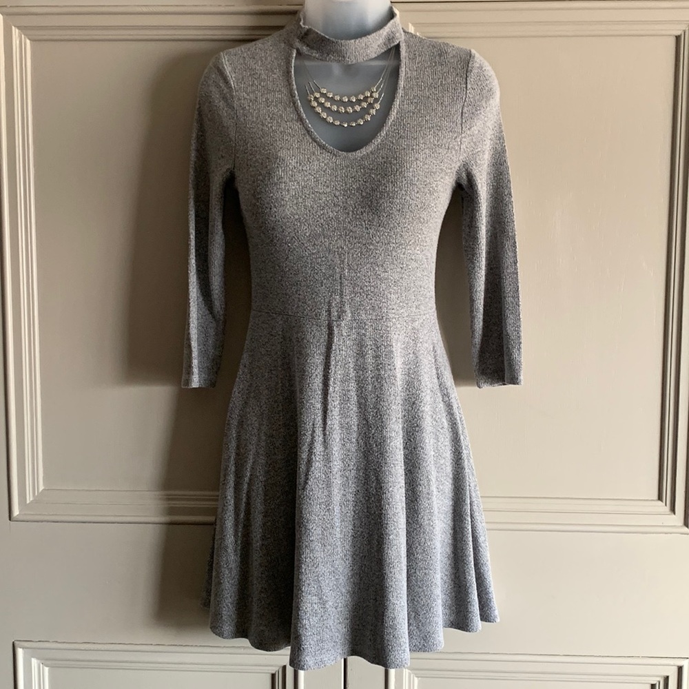 One ❤️Clothing Ribbed Choker Dress Sz ~> Medium
